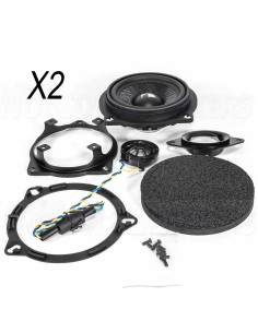 NAKAMICHI BM-CS410 2 way speakers for BMW 2