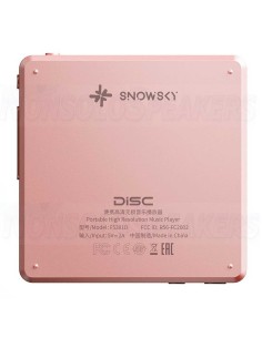 FiiO Snowsky DISC P Portable High-Resolution Music Player Pink 2