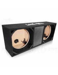 Loud as Hell 2x12" Pro Black enclosure for midwoofers