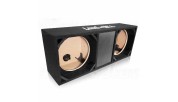 Loud as Hell 2x12" Pro Black enclosure for midwoofers
