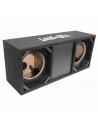 Loud as Hell 2x8" Pro Black enclosure for midwoofers