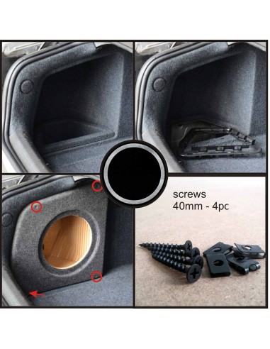 FBaudi06 Audi A4 B6/B7 Sedan Fit-Box subwoofer enclosure