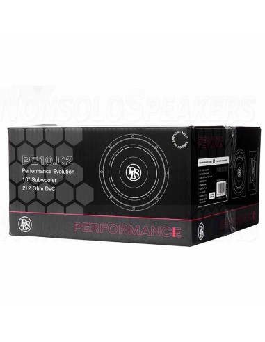 DLS PE10.D2 Subwoofer 25 cm 2+2 Ohm
