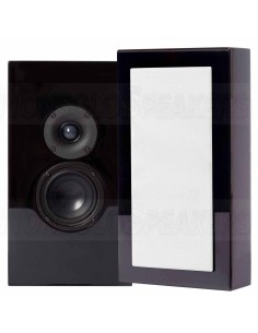 DLS Flatbox Midi Black Wall Speaker
