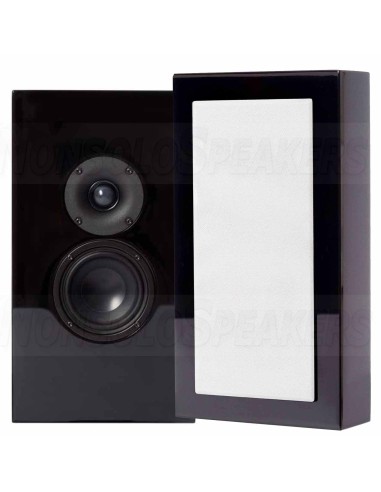 DLS Flatbox Midi Black Wall Speaker
