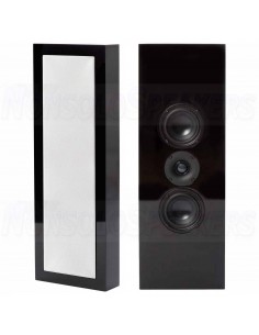 Wall speaker system DLS Flatbox XL Satin Black