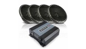 System 4xReiss RS-M102VB Ampkit