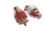 Viborg Audio RC101 panel RCA Pure copper 32.5mm (Pair)
