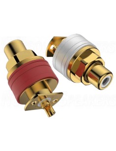Viborg Audio RC101G panel RCA Pure copper GOLD 32.5mm (Pair)
