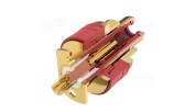 Viborg Audio RC101G panel RCA Pure copper GOLD 32.5mm (Pair)