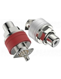 Viborg Audio RC101R panel RCA Pure copper RHODIUM 32.5mm (Pair)
