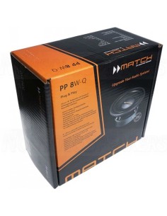MATCH PP 8W-Q  Subwoofer  200 mm 200/400W 4x3Ohm 2