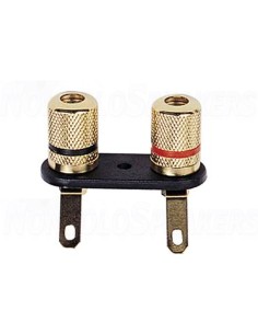 Terminal block for speakers PK2-LS B+R