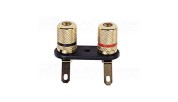 Terminal block for speakers PK2-LS B+R