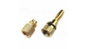 Bananas BS6 - 24k Gold Plated - up 4.0mm Cable -Pair-