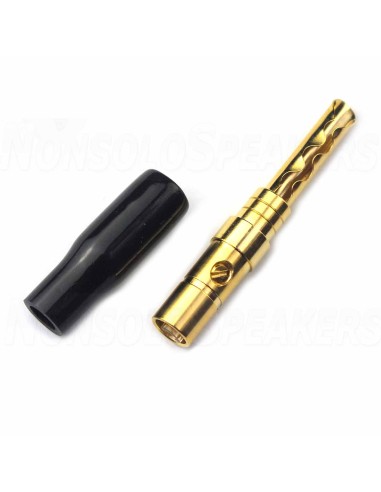 AUDIKOM BN12 - Pair of Bananas - 24k Gold Plated - Until 5mm