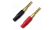 AUDIKOM BN12 - Pair of Bananas - 24k Gold Plated - Until 5mm
