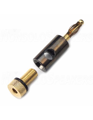 Banana plugs BS30 for cables up to 30 mm² Pair