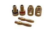 AUDIKOM BN06 - Bananas - 24k Gold Plated - for 7.5mm Cable - PAIR