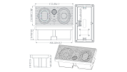 Tang Band  SW8622-1 module speakers 2 way