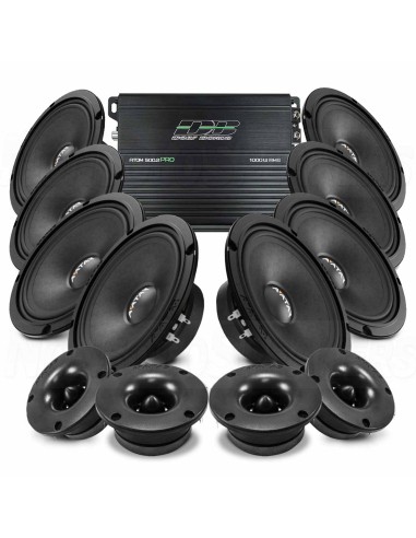 Avatar LAH 8x8 1200W , 8" package with 2x500W amp