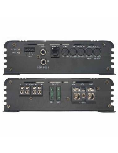 GROUND ZERO GZIA 500.1 1-channel high quality class D amplifier