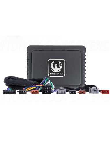 Phoenix Gold ZDAP-VOL5 Plug & Play DSP Power-Up Kit for Volvo C30, C70, S40, V50 and XC90 from 2006 – 2013 without OEM amplifier