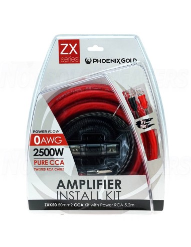 PHOENIX GOLD ZXK50 Amplifier Wiring Kit 50 mmq