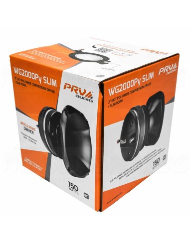 PRV Audio WG2000Py SLIM Horn Compression Driver