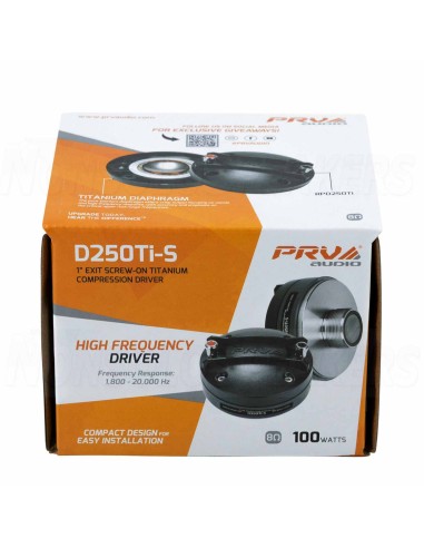PRV Audio D250TI-S Compression Driver