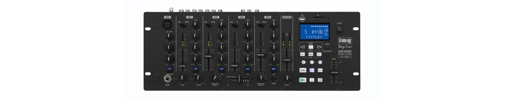 Mixers with playback function
