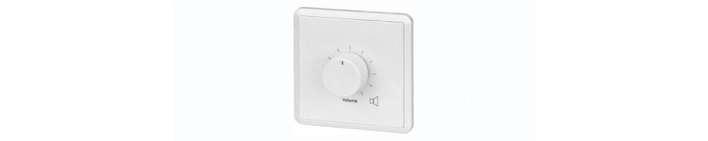 Voltage controlled volume control