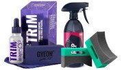 Car cosmetics for external plastics and rubber