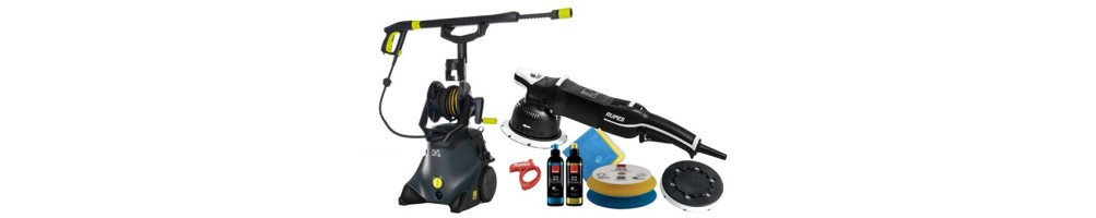 Equipment for a detailing workshop or garage