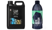 Car cosmetics for waterless washing