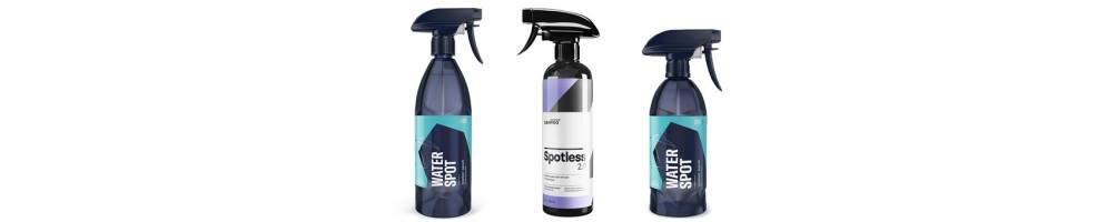 Car cosmetics for removing limescale