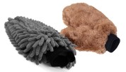 Gloves and sponges for washing
