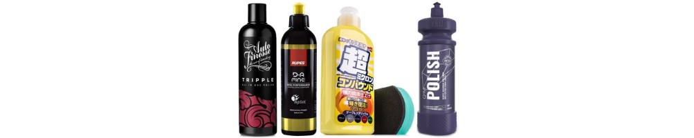 Polishing and buffing pastes