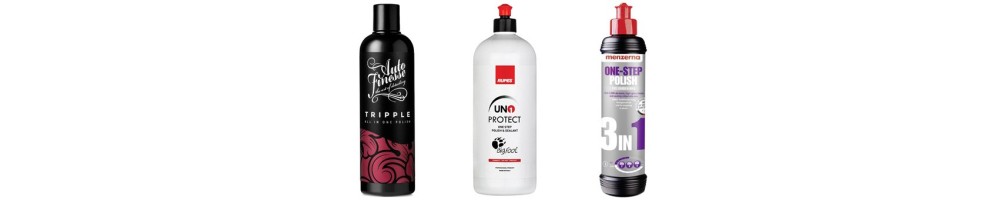 Polishes with wax additives