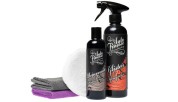 Car paint preparation and waxing kit