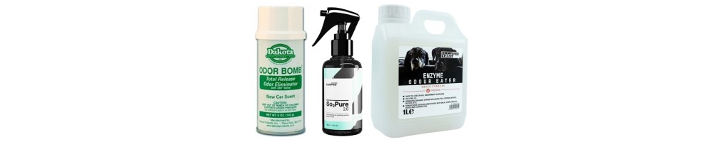 Odor eliminators and air conditioning cleaners