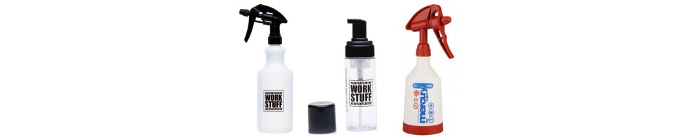 Mixing bottles and sprayers