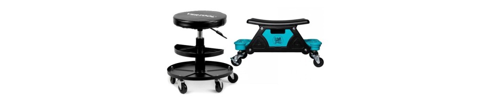 Mobile detailing seats