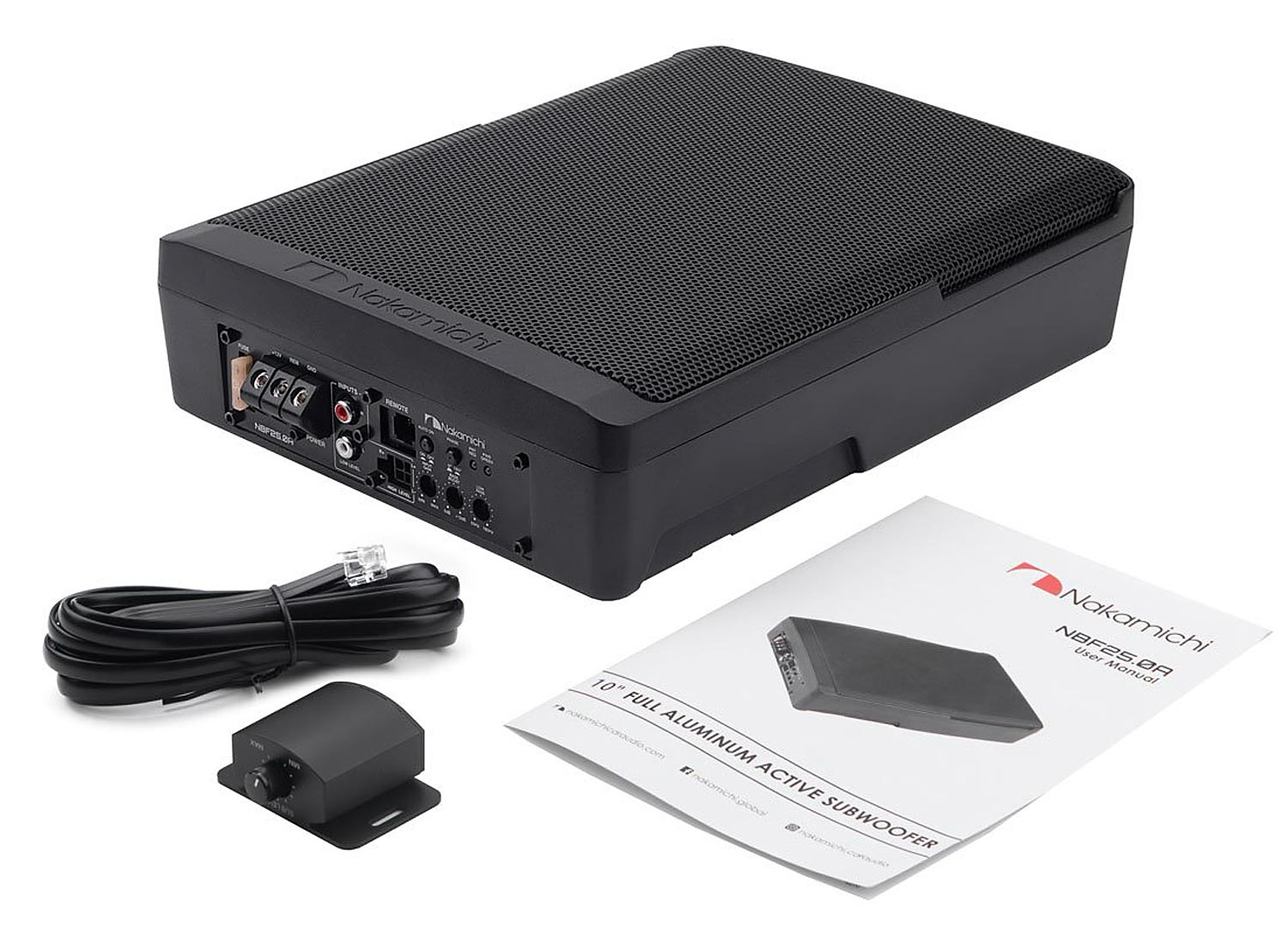 Nakamichi NBF25.0A Underseat subwoofer 10