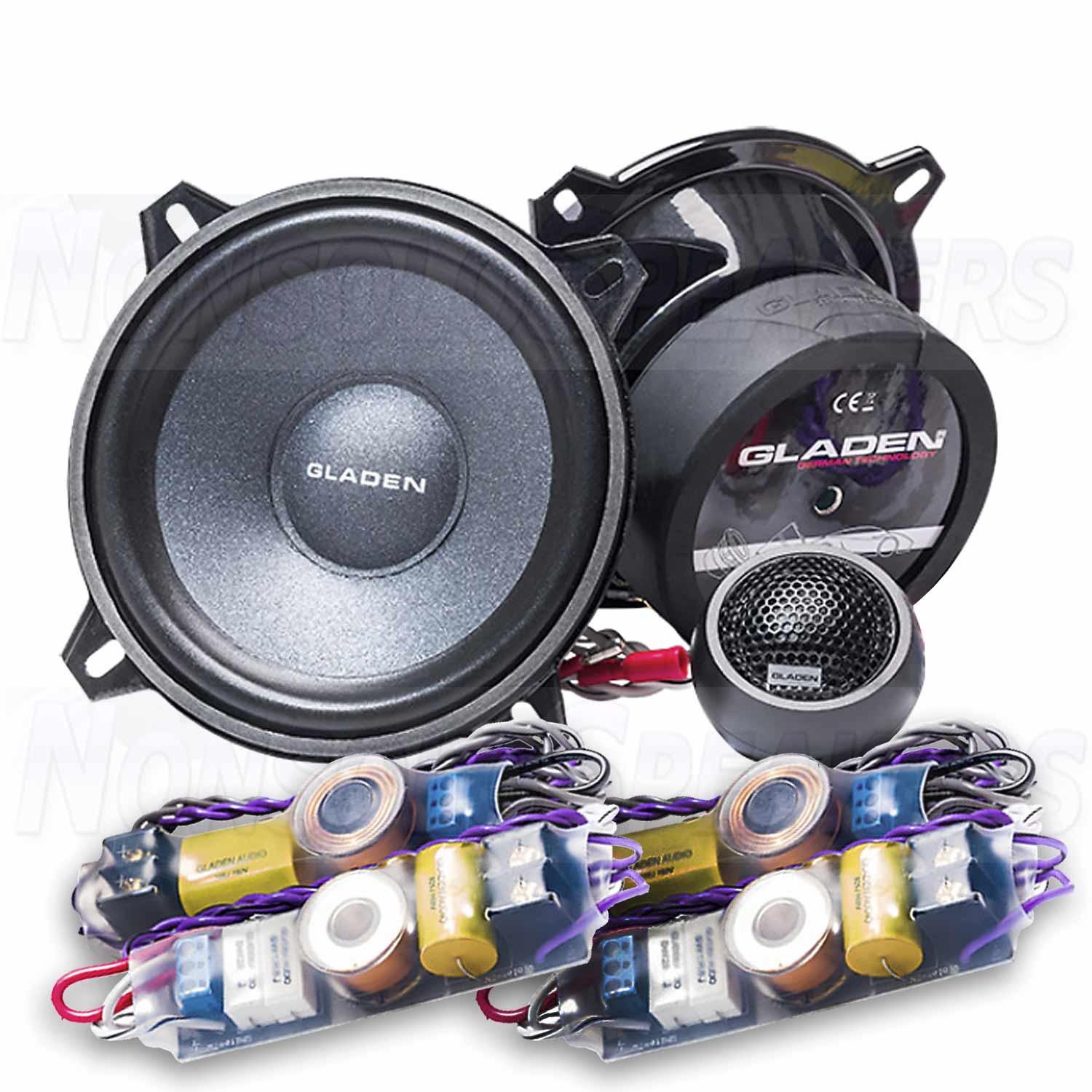 Gladen RS-X 130 2-way component system 13cm